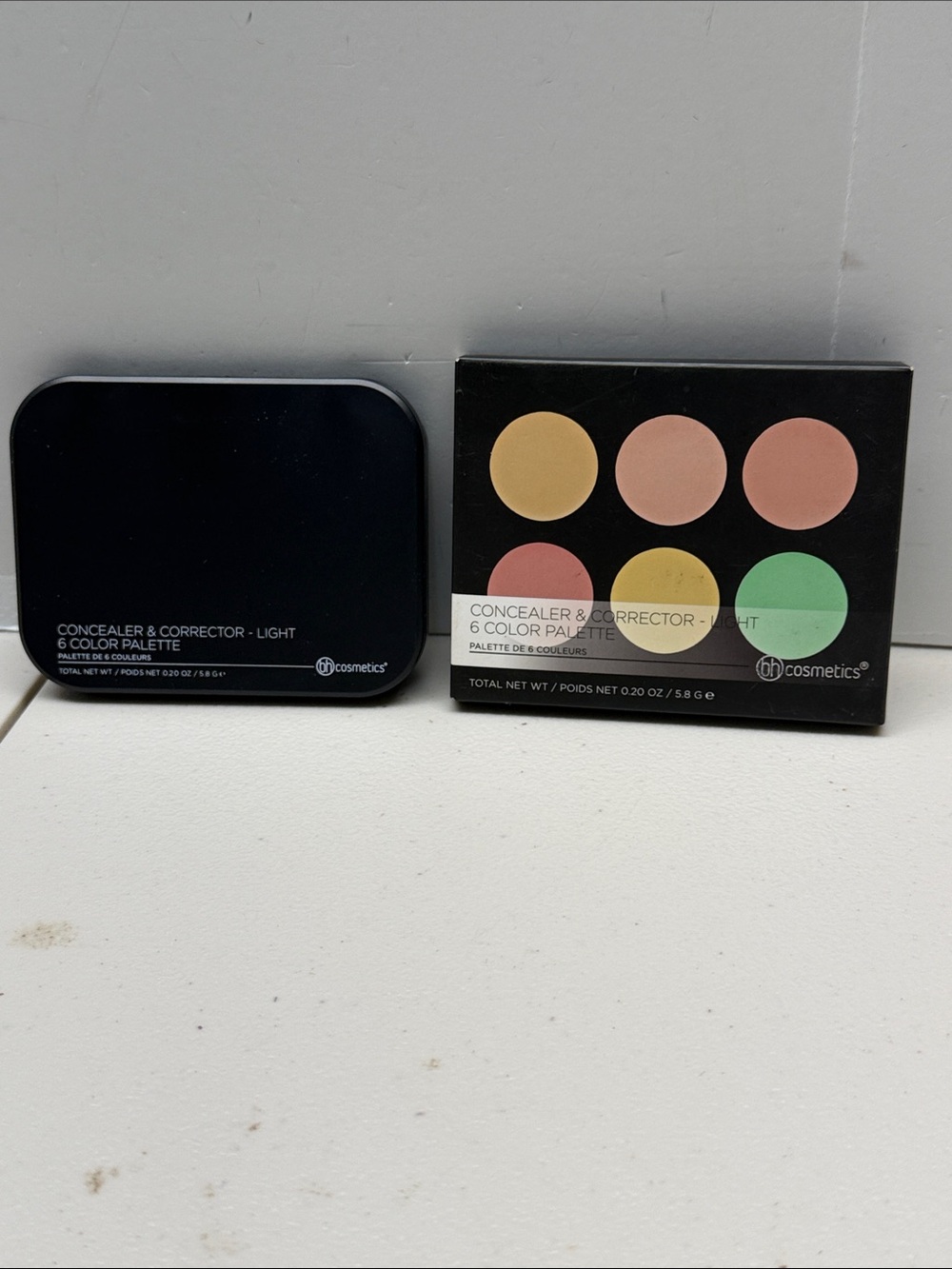 New! BH COSMETICS CONCEALER & CORRECTOR LIGHT 6 color palette